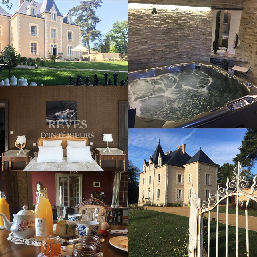 Le Petit Chateau Des Cedres Bed and Breakfast Mouchamps Buitenkant foto